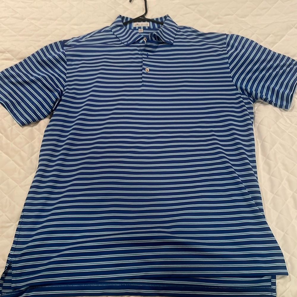 PETER MILLE GOLF POLO MENS LARGE